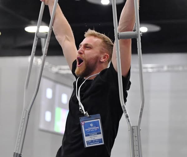 When your Coach is also your biggest cheerleader!
